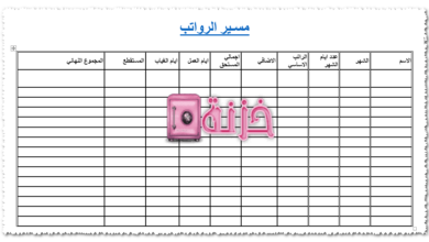 مسير الرواتب