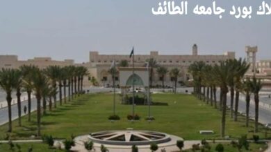 بلاك بورد جامعه الطائف