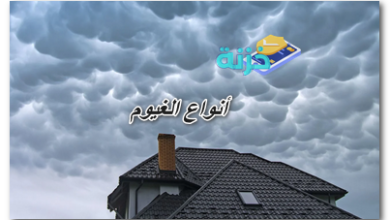 أنواع الغيوم