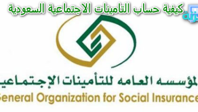 كيفية حساب التامينات الاجتماعية السعودية